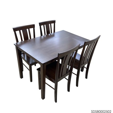 SDS80002502 DINING SET (CLEAR)