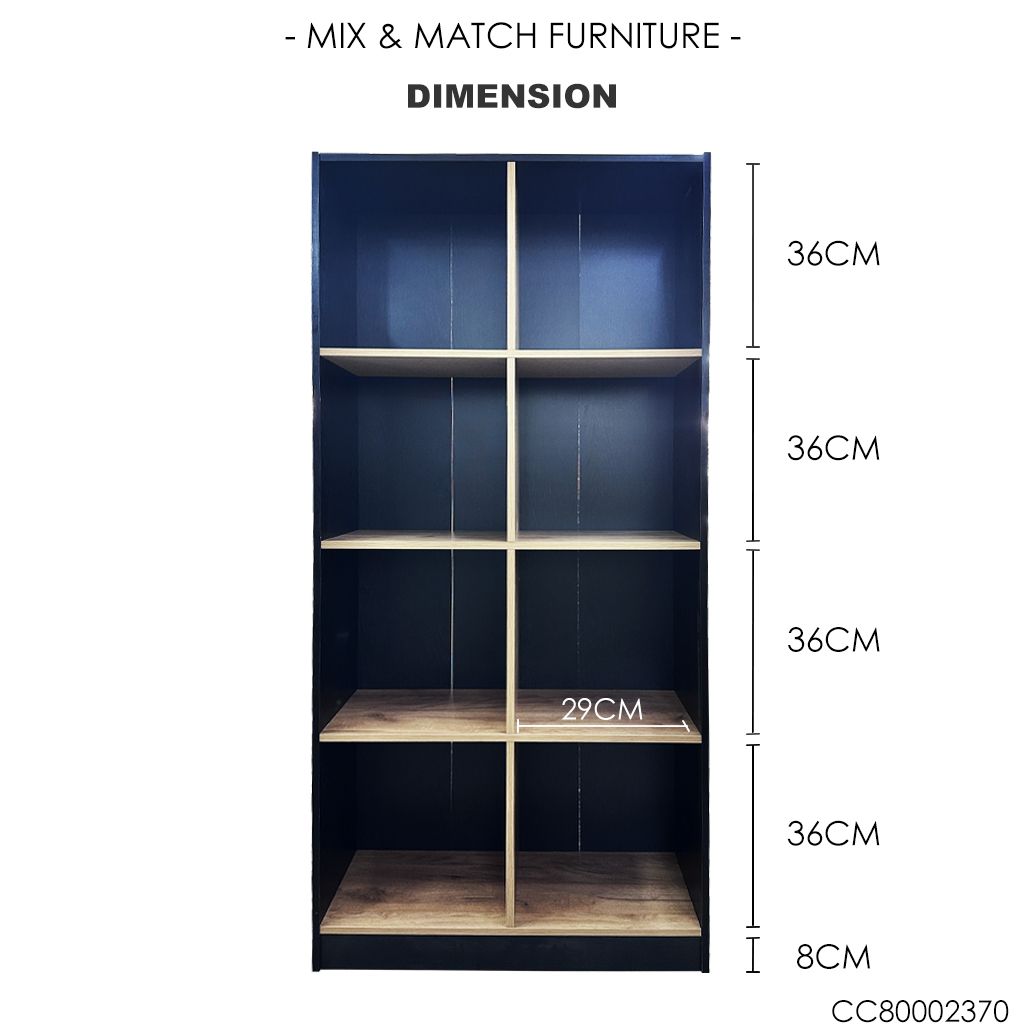 BOOKSHELF CC80002370 INTERNAL DIMENSION