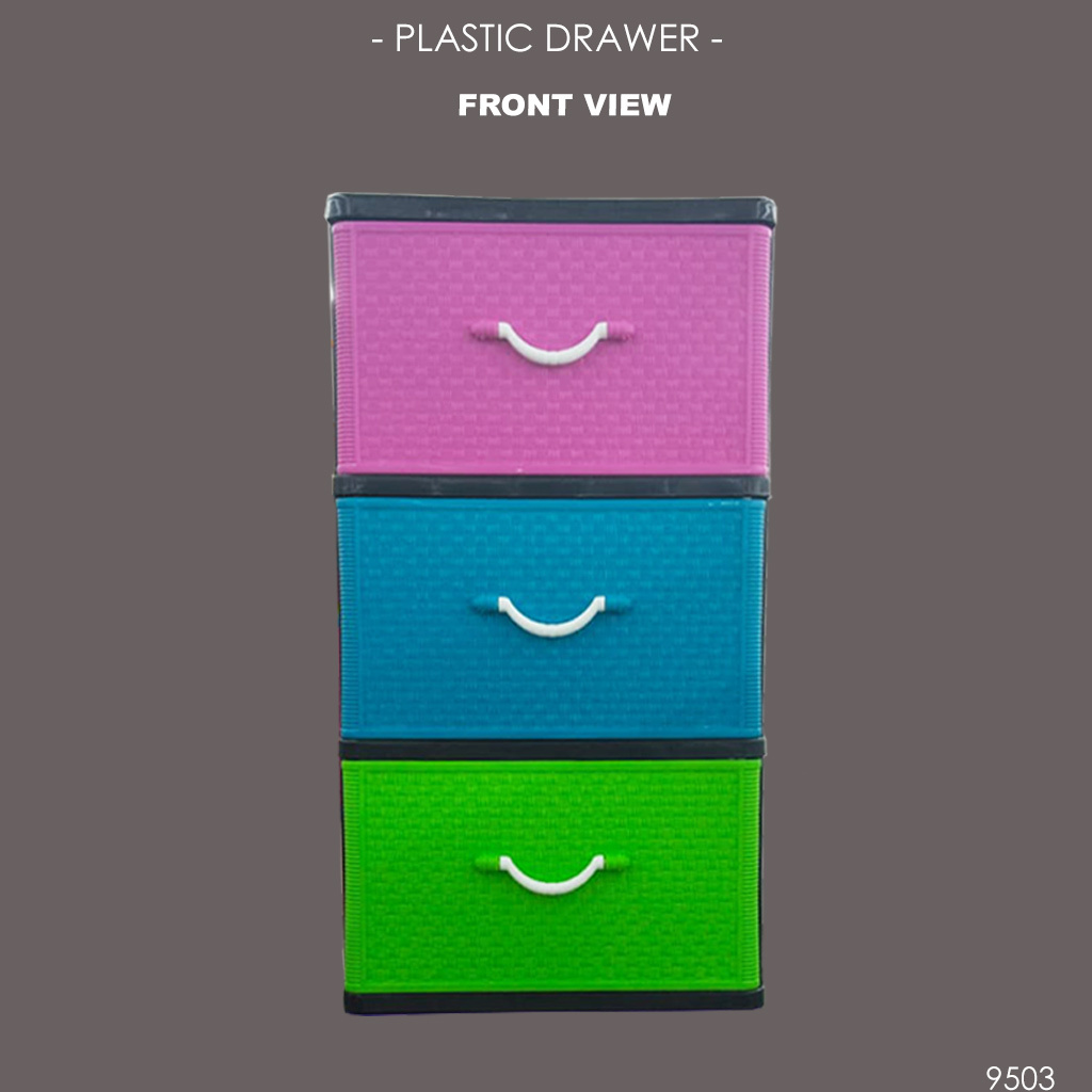 plastic drawer 9503-front