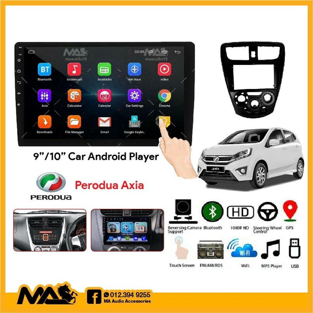Android Player Perodua Axia Ma Audio Accessories