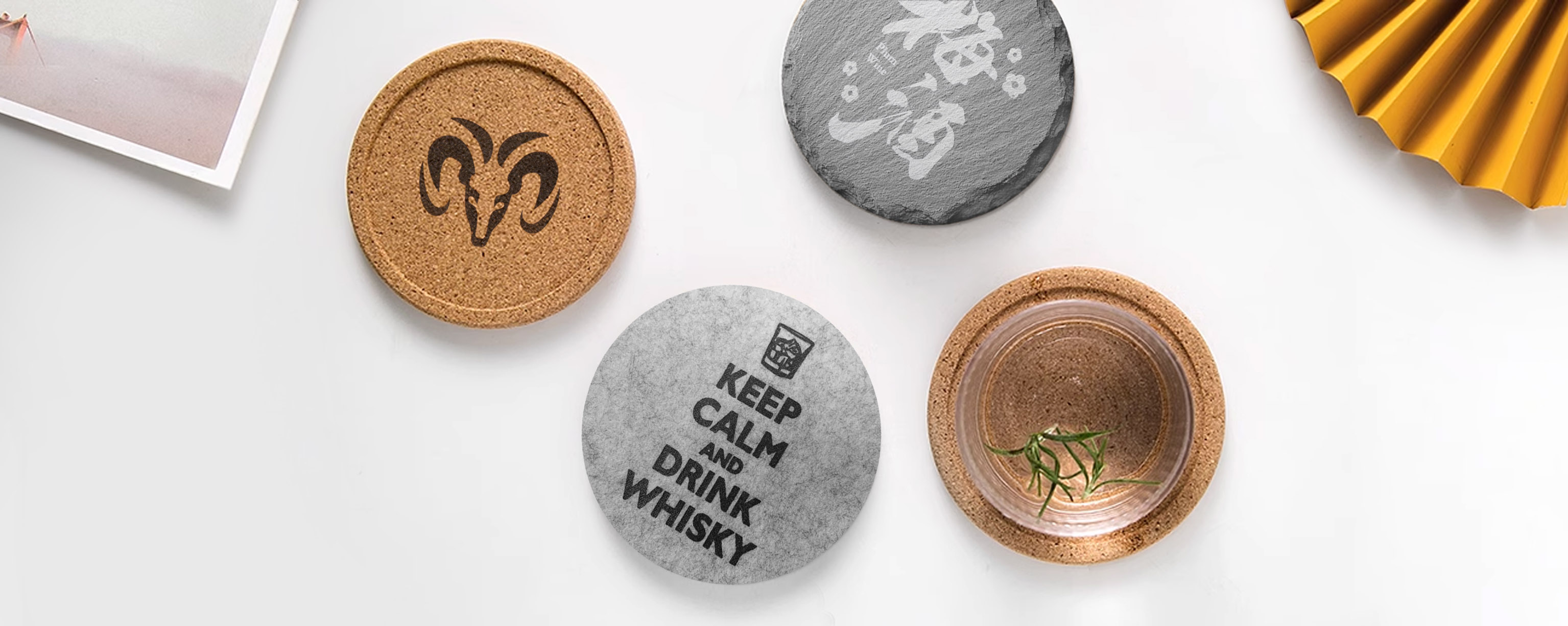 各式杯墊客製化 居家辦公室 送禮