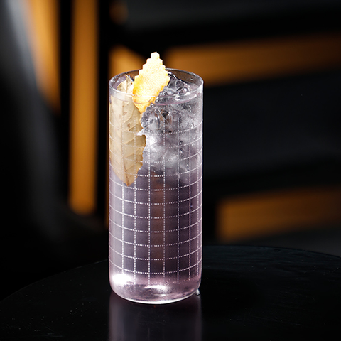 超薄底格紋可林杯_2