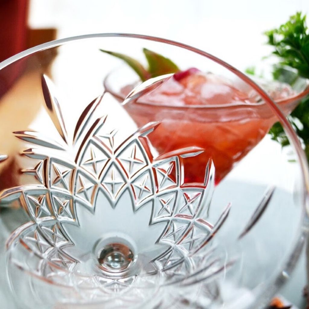Pasabahce 雕花馬丁尼杯_4