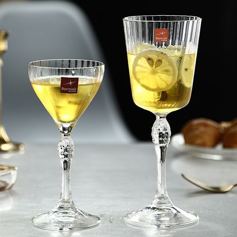 美式復古雕紋寬口調酒杯 140_2