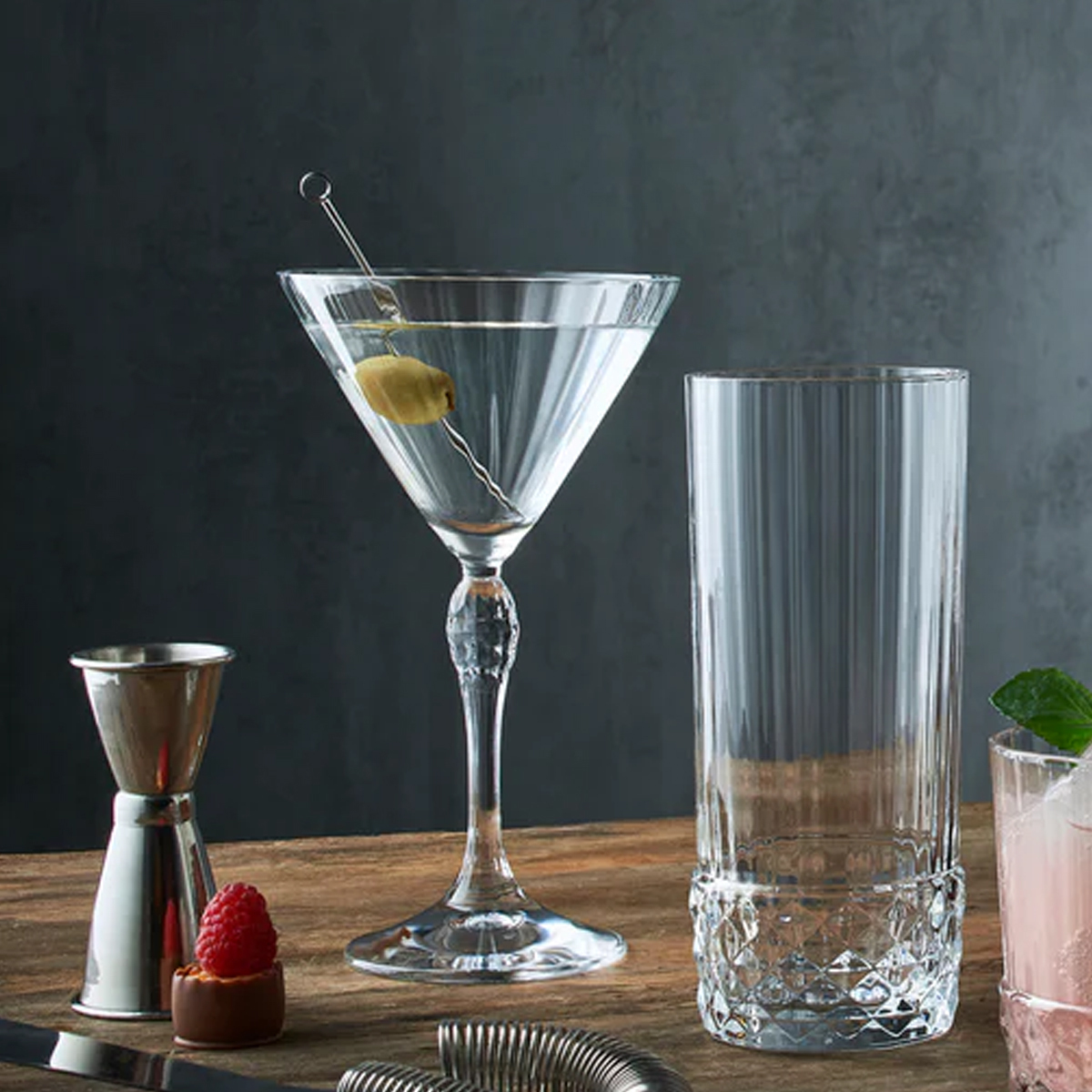 美式復古雕紋馬丁尼杯_3