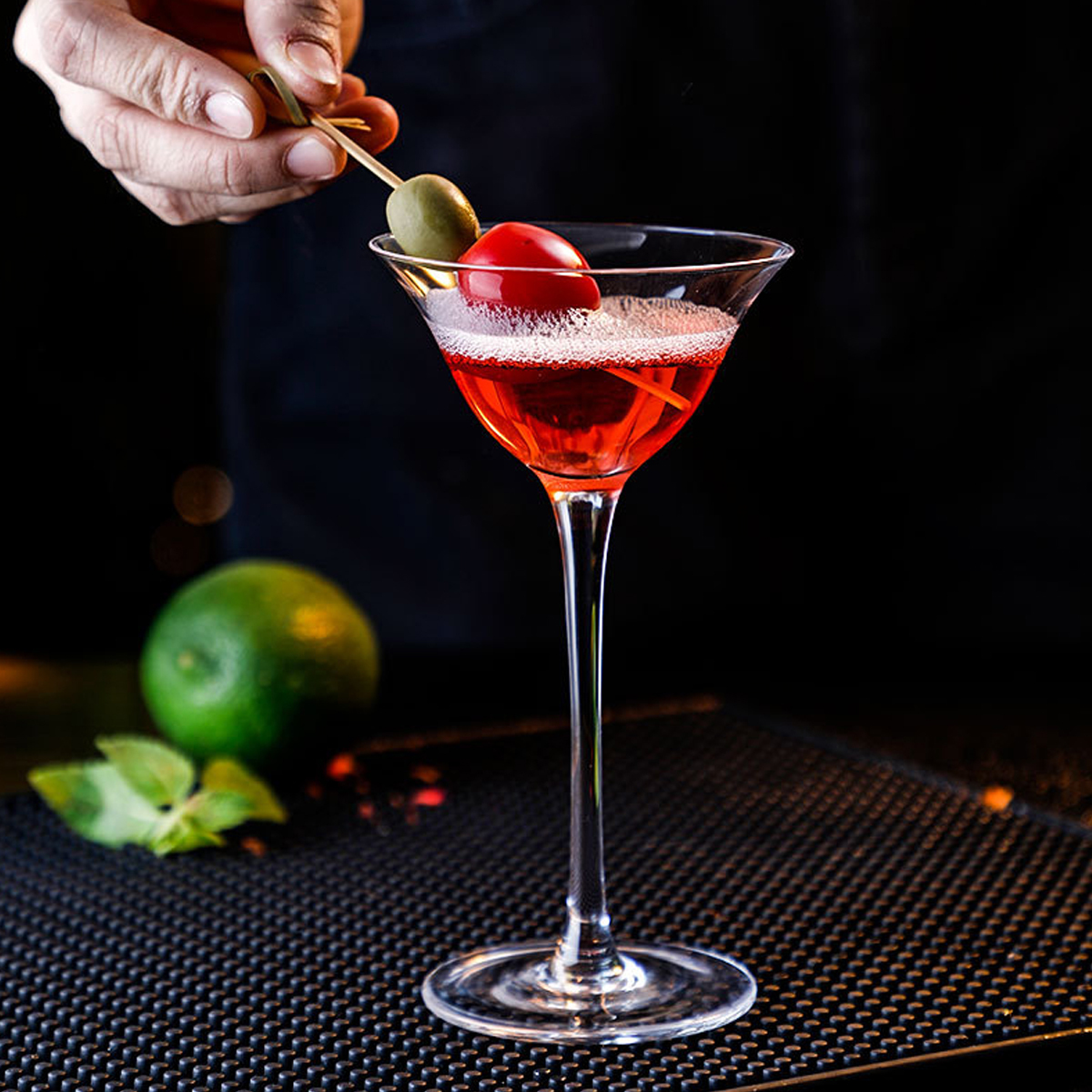 日式弧邊馬丁尼杯_3