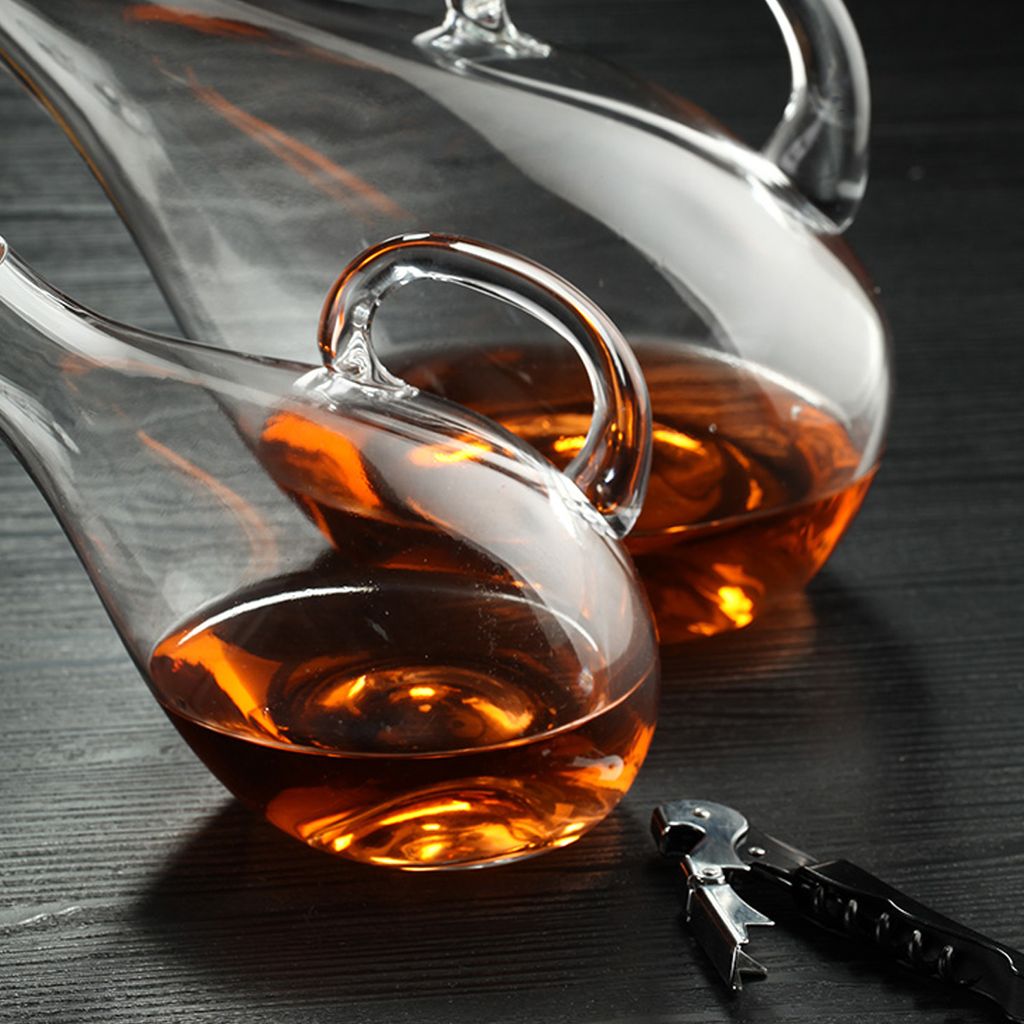 斜身大天鵝醒酒壺_3