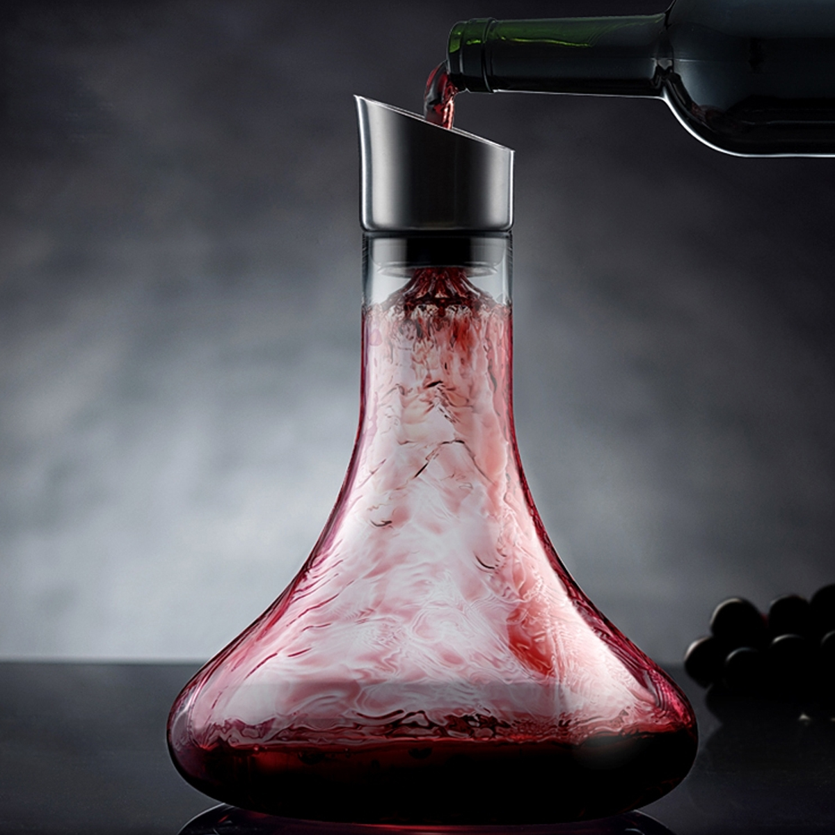 瀑布醒酒器 棱形款_6
