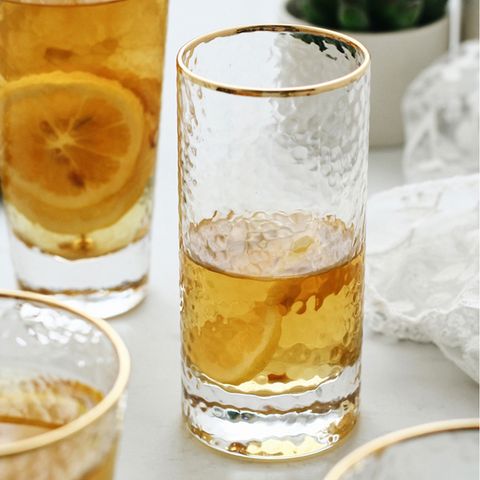 日式玻璃錘紋杯_2