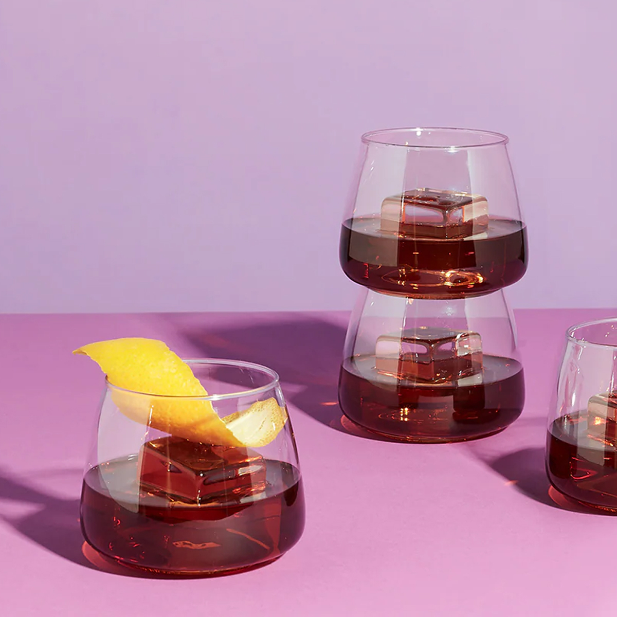 可疊塑膠威士忌杯 12oz_2