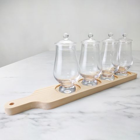 路西法 實木杯墊 4孔款_3