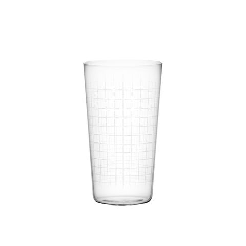 日式超薄斜口高球杯 格紋款