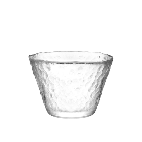 錘紋初雪梅酒杯 不規則180ml