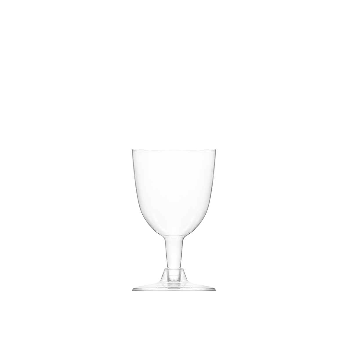 塑膠高腳酒杯