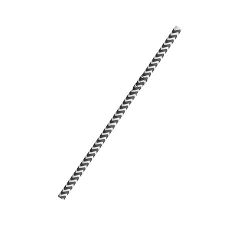 條紋可彎曲紙吸管