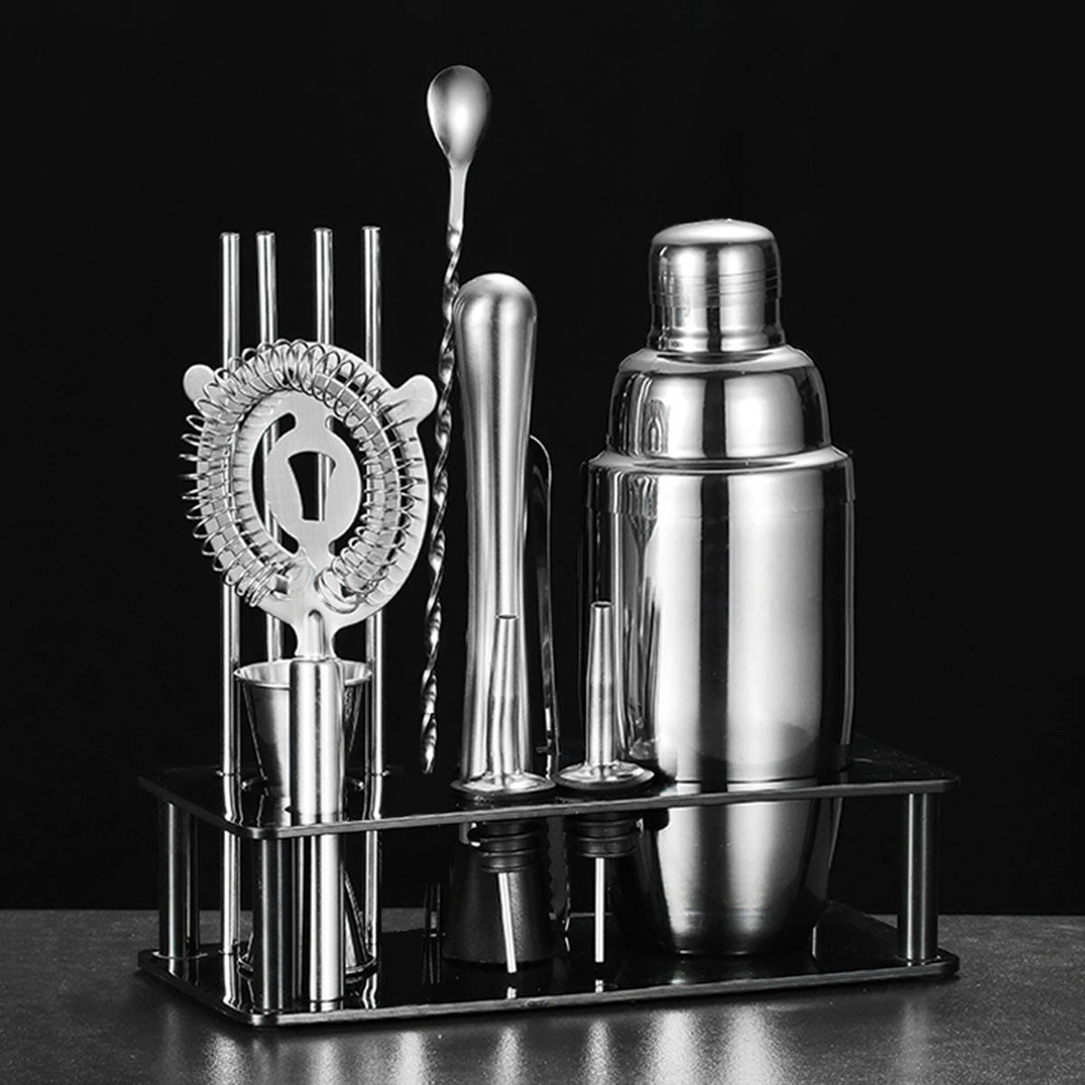 201不鏽鋼調酒器具組_9