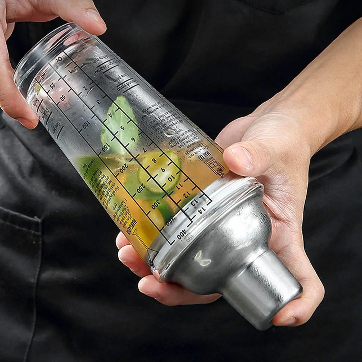 玻璃酒譜雪克杯 400ml_3