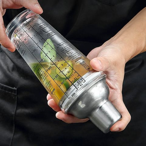 玻璃酒譜雪克杯 400ml_3