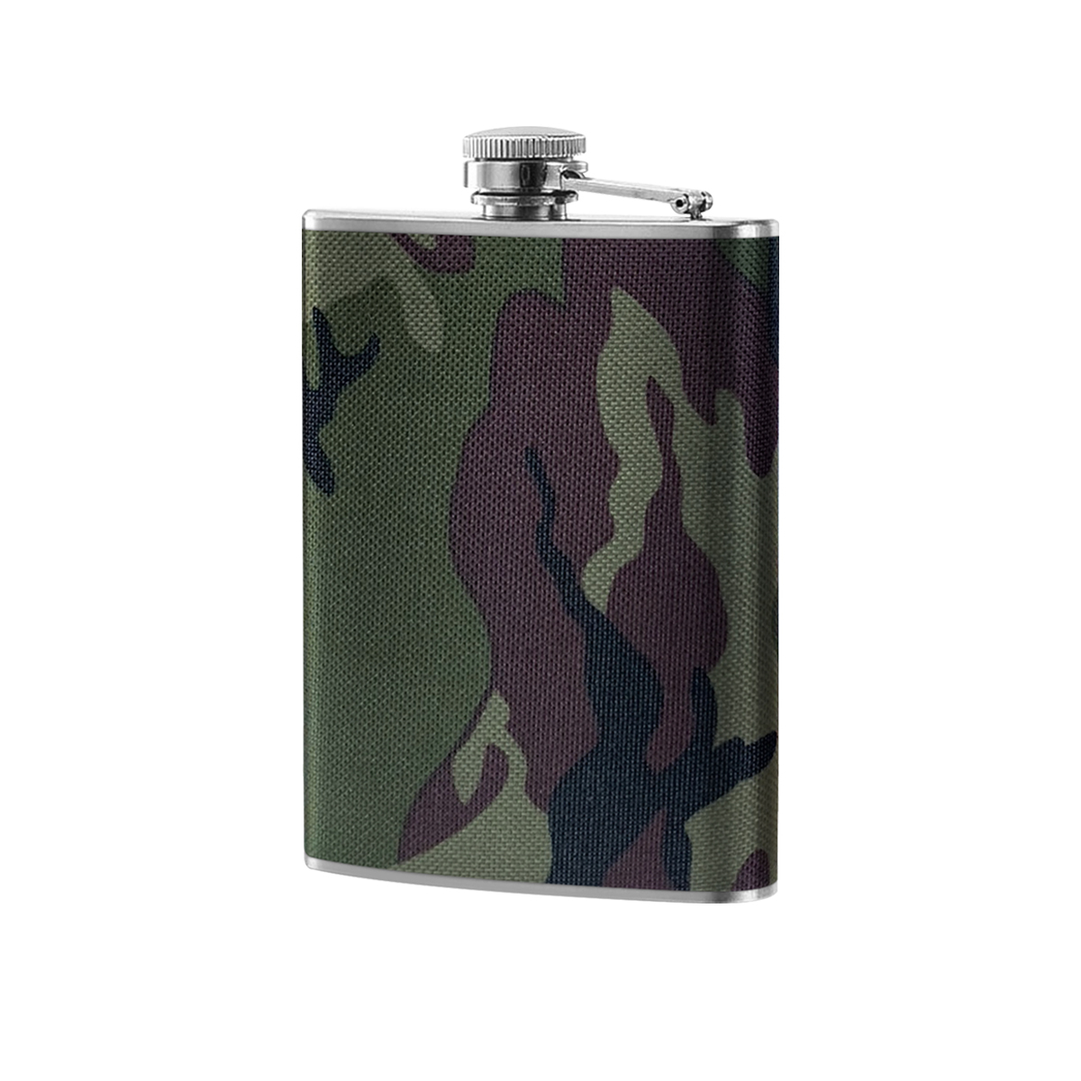 304不鏽鋼隨身酒壺 迷彩款 8oz