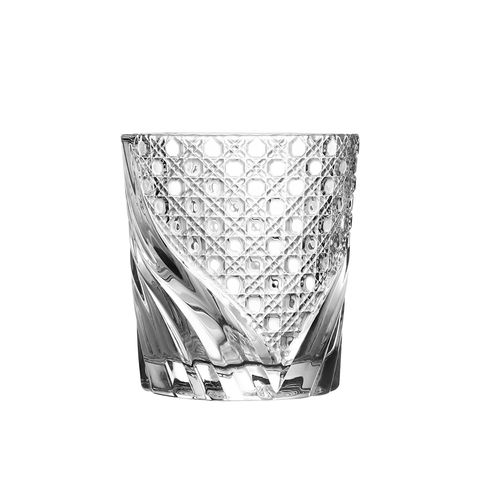 波浪格紋威士忌杯 270ml