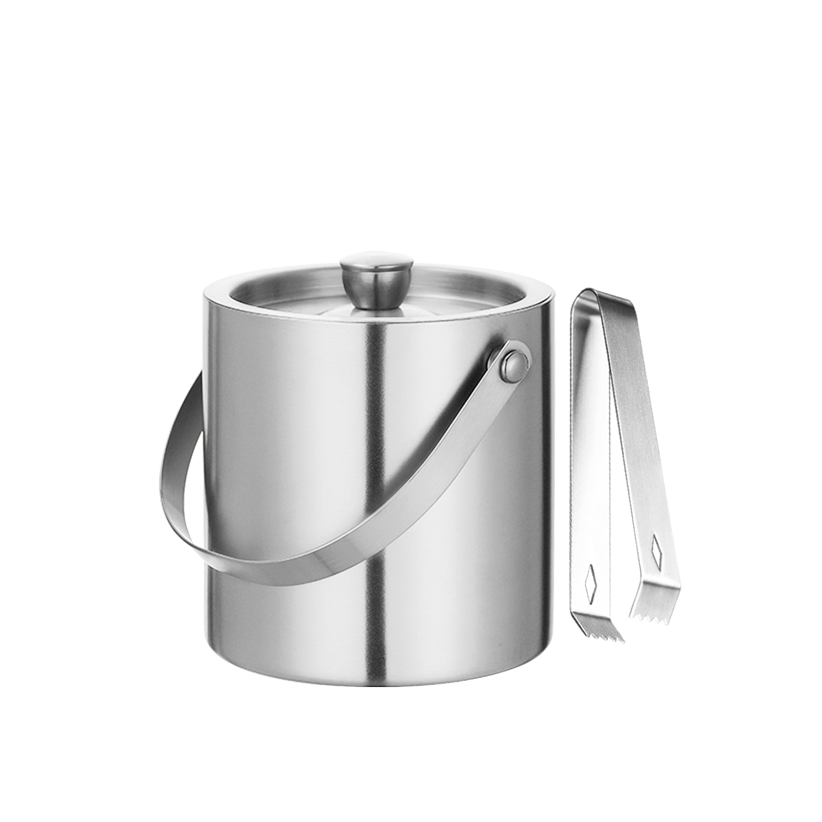 雙層不鏽鋼冰塊桶