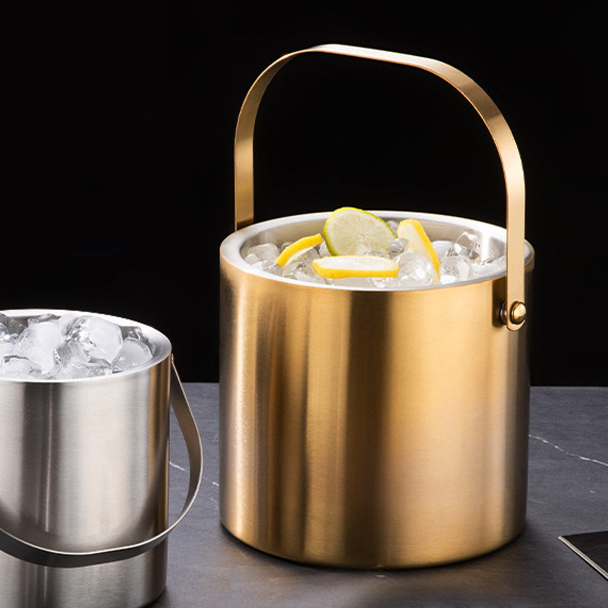 雙層不鏽鋼冰塊桶_13