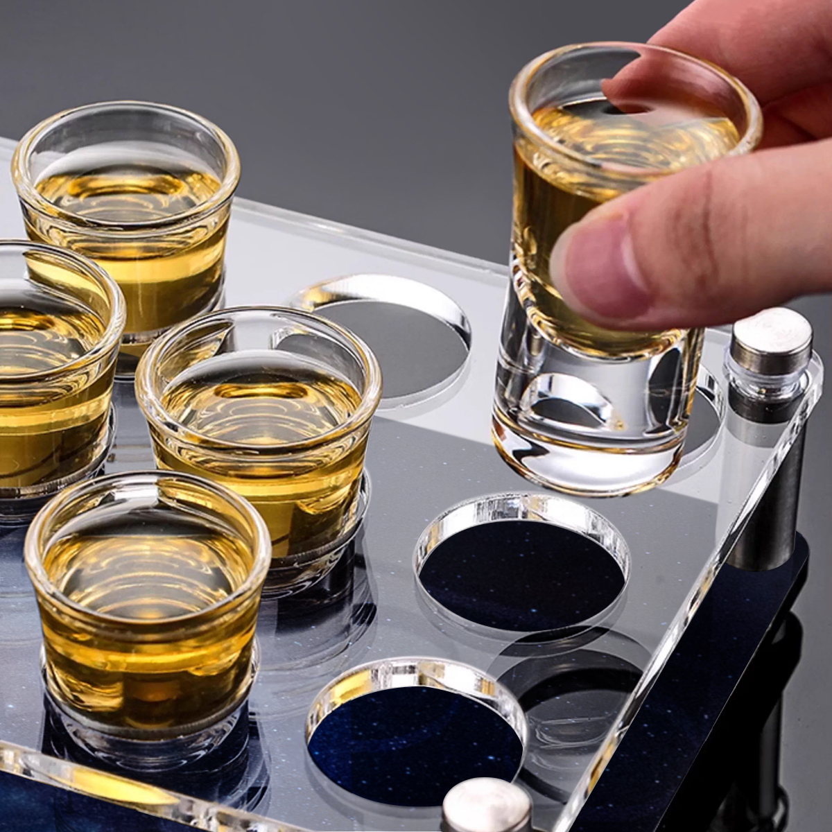 壓克力SHOT杯架 星空款 4