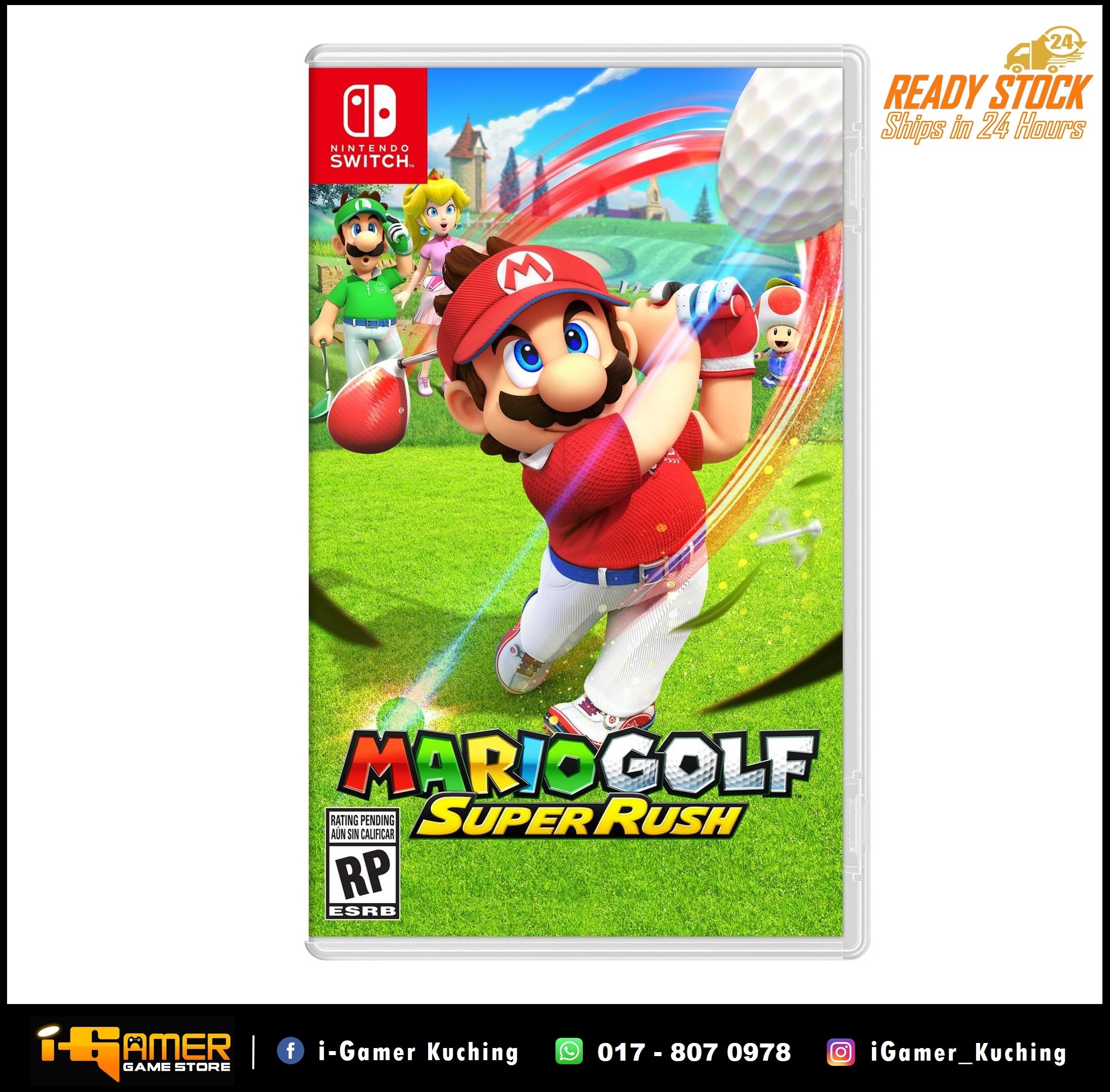 NS Mario Golf: Super Rush (ENG/CHN 中文字幕) – i-Gamer Game Store
