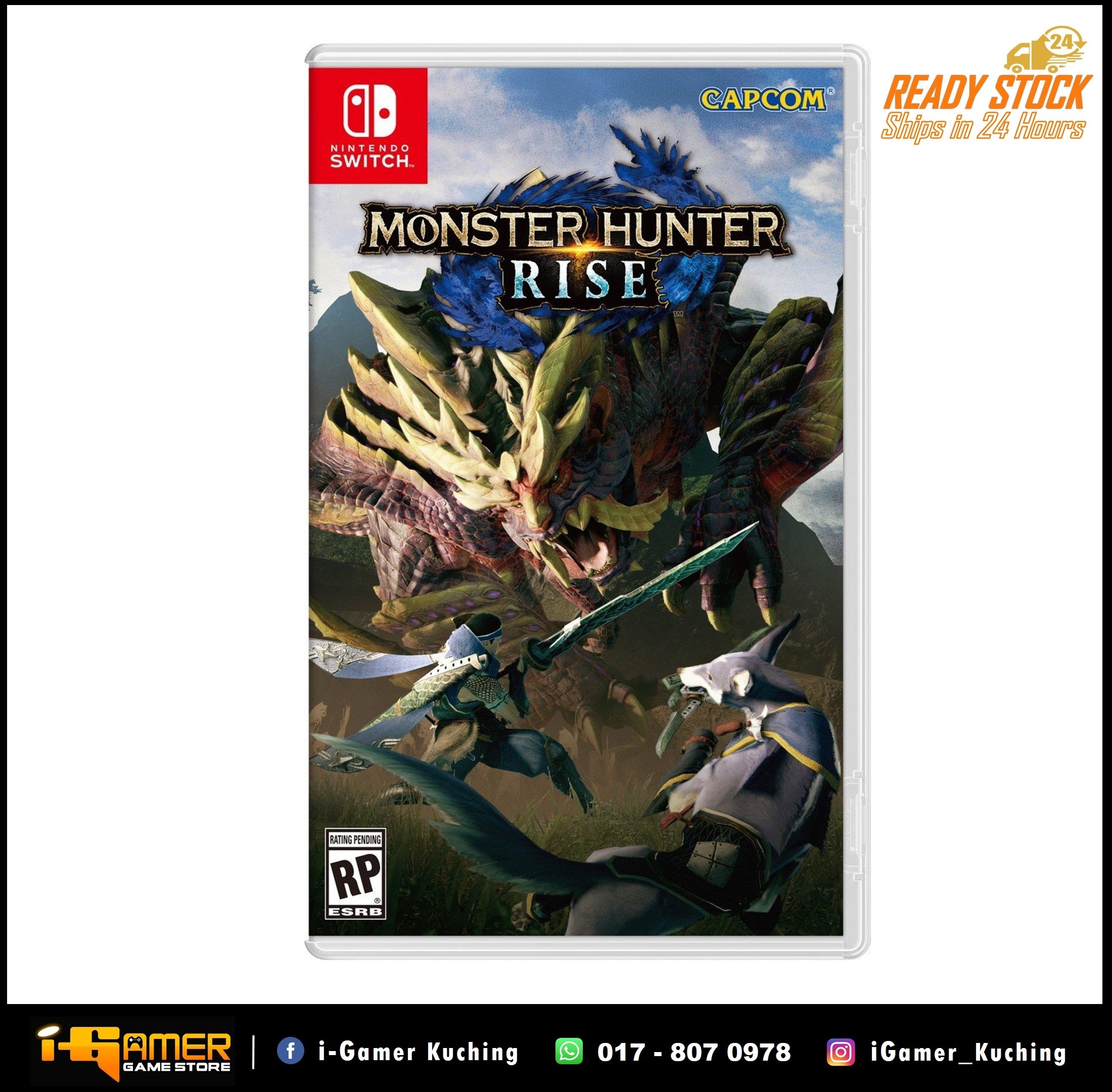 NS MONSTER HUNTER RISE