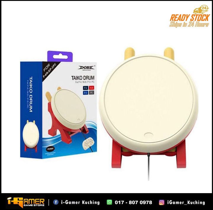 PS4 NS PS3 PC DOBE TAIKO DRUM.jpg