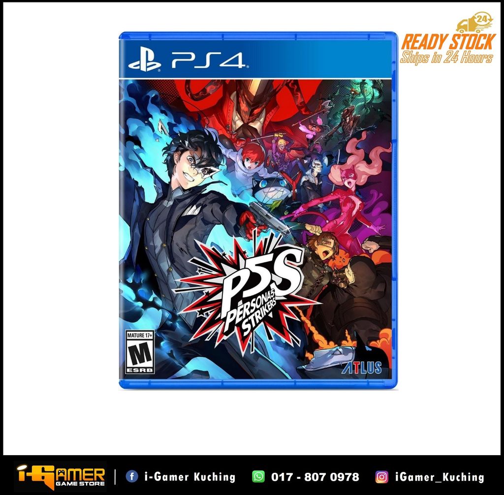 PS4 PERSONA 5 STRIKER (EUR R2/ENG) – i-Gamer Game Store