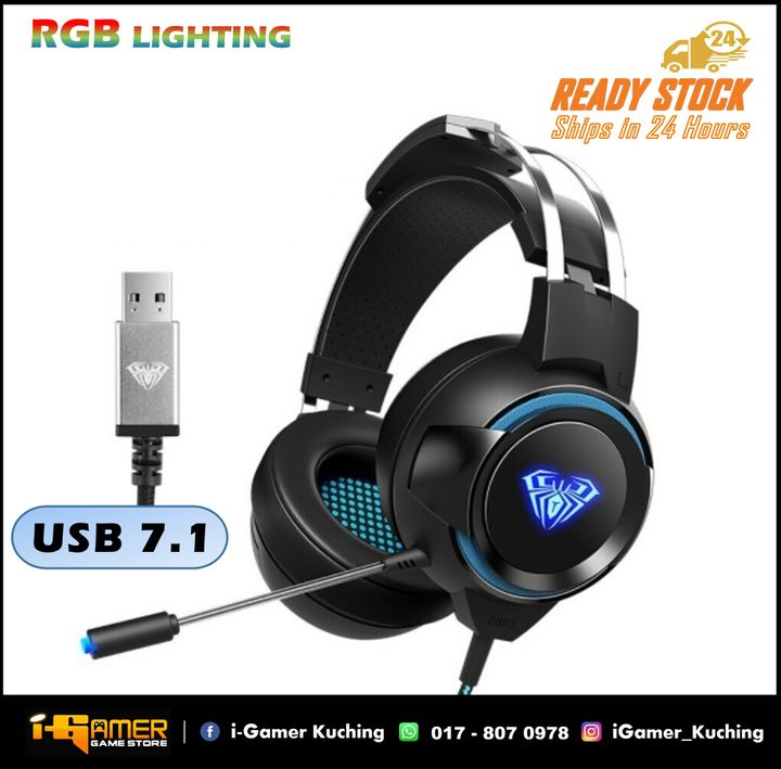 PC WIRED HEADSET AULA G91 (USB 7.1 Black).JPG