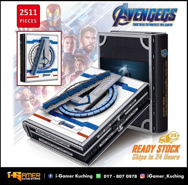 COLLECTOR BRICKTOY  BOOK AVENGERS-1.JPG