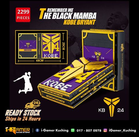 COLLECTOR BRICKTOY  BOOK KOBE BLACK MAMBA-1.JPG