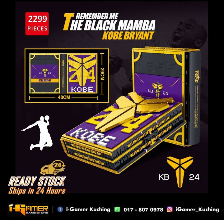 COLLECTOR BRICKTOY  BOOK KOBE BLACK MAMBA-1.JPG