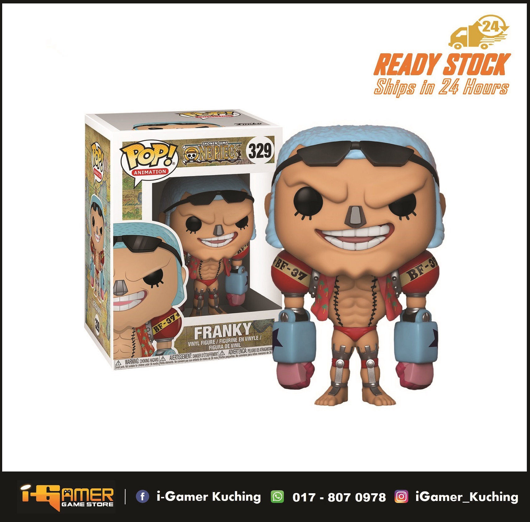 FUNKO POP 1:1 ONE PIECE FRANKY – i-Gamer Game Store