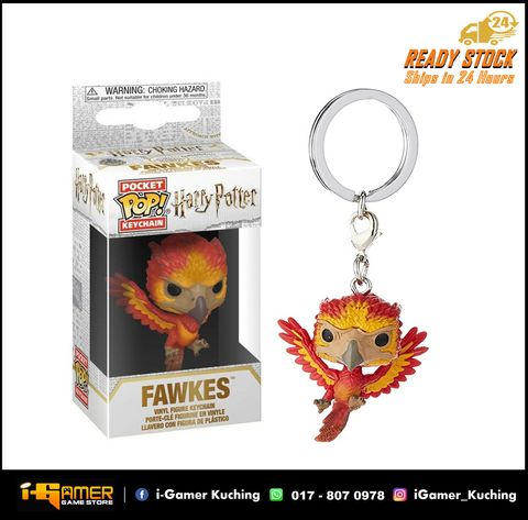 FUNKO POP POCKET KEYCHAIN HARRY POTTER FAWKES.JPG