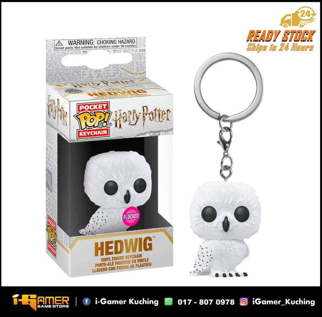 FUNKO POP POCKET KEYCHAIN HARRY POTTER HEDWIG.JPG