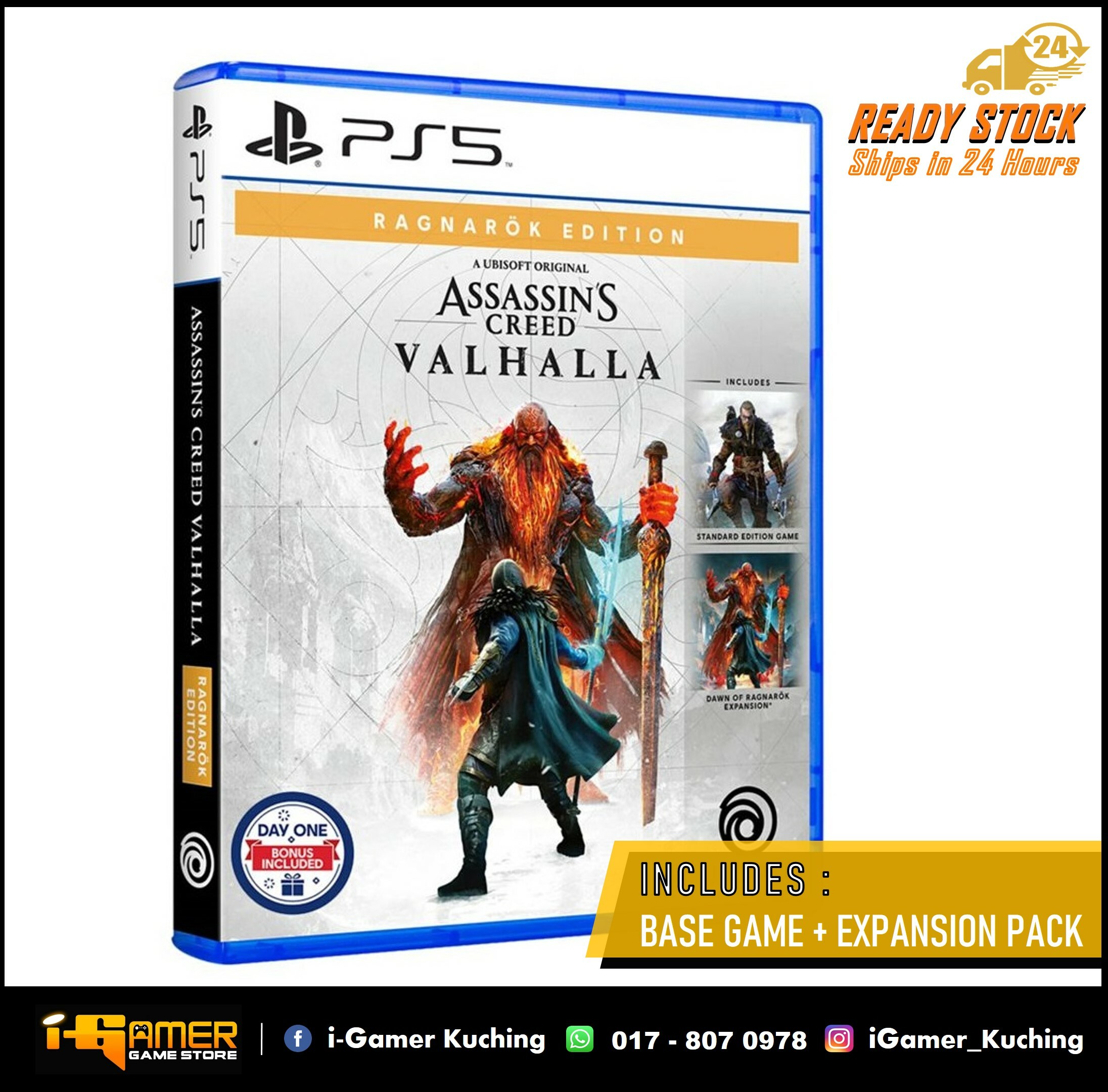 Assassin's Creed Valhalla Ragnarök Edition PS4 & PS5