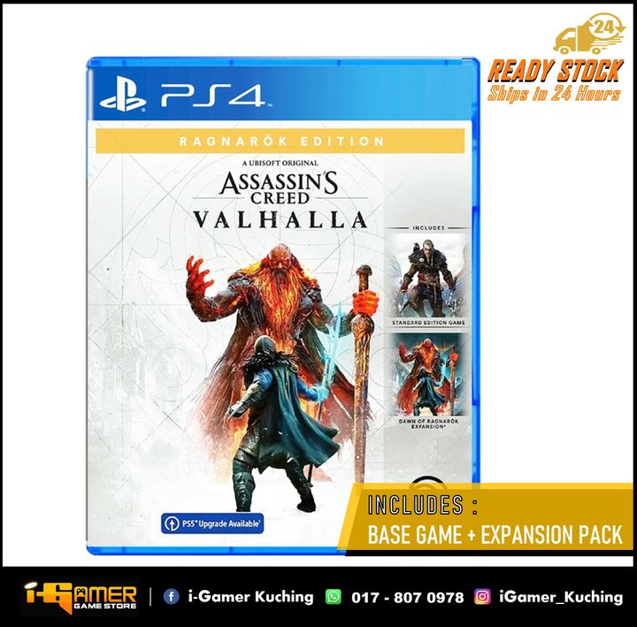 PS4 ASSASSINS CREED VALHALLA RAGNAROK (ASIA R3 ENG CHN 中文字幕).jpg
