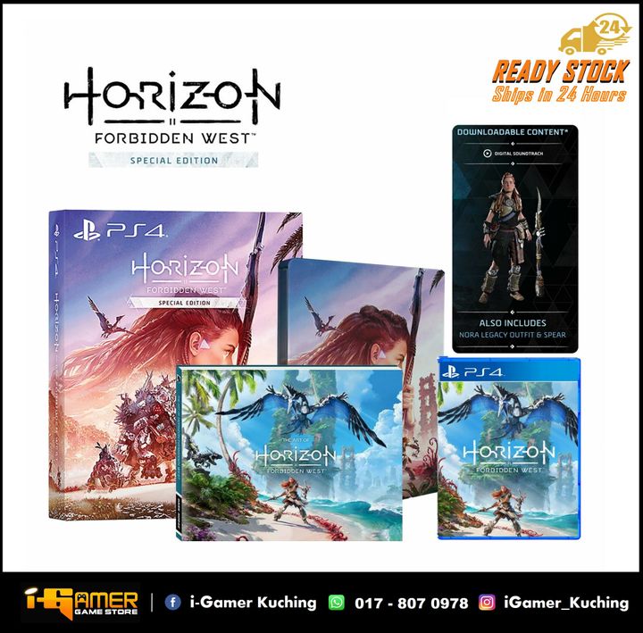 PS4 HORIZON FORBIDDEN WEST SPECIAL EDITION (ASIA R3 ENG CHN 中文字幕).JPG
