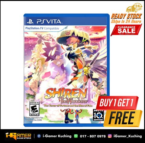 PSV SHIREN THE WANDERER THE TOWER OF FORTUNE AND THE DICE OF FATE.JPG