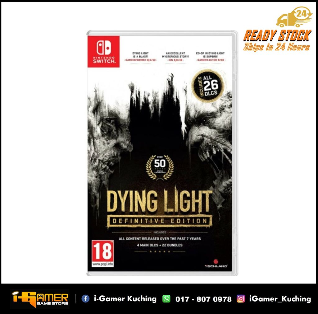 NS DYING LIGHT DEFINITIVE EDI (EUR ENG CHN 中文字幕)