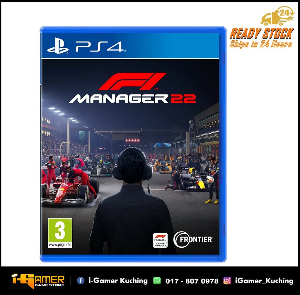 PS4 F1 MANAGER 2022 (EUR R2 ENG CHN 中文字幕)