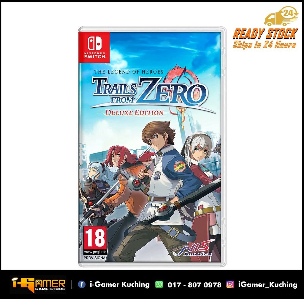 NS THE LEGEND OF HEROES TRAILS OF ZERO (US ENG)