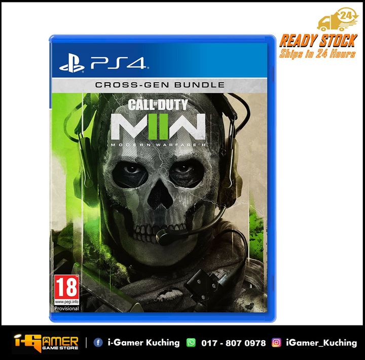 PS4 COD MODERN WARFARE 2 (ASIA R3 ENG CHN 中文字幕)