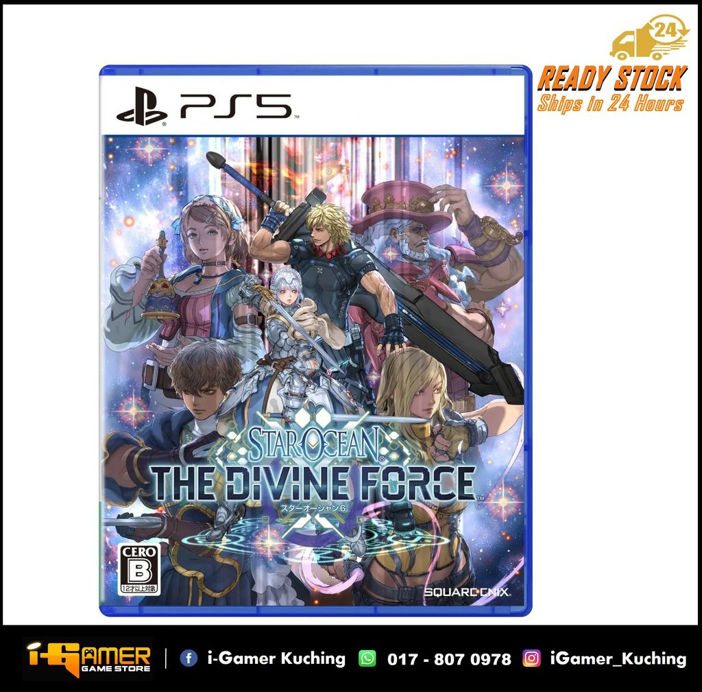 PS5 STAR OCEAN THE DIVINE FORCE R3 ENG