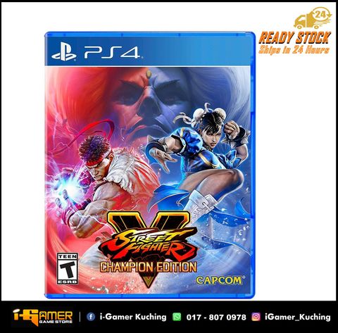 PS4 STREET FIGHTER V CHAMPION EDI (EUR R2 ENG)