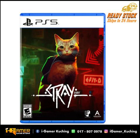 PS5 STRAY (EUR R2 ENG Chn Sub 中文字幕)