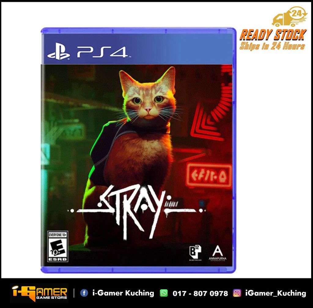 PS4 STRAY (US R1 ENG Chn Sub 中文字幕)